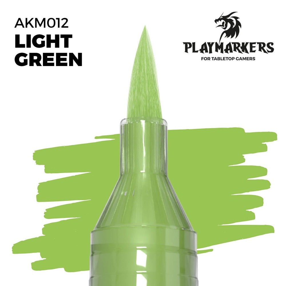 AK Interactive AKM012 Acrylic PlayMarker Light Green