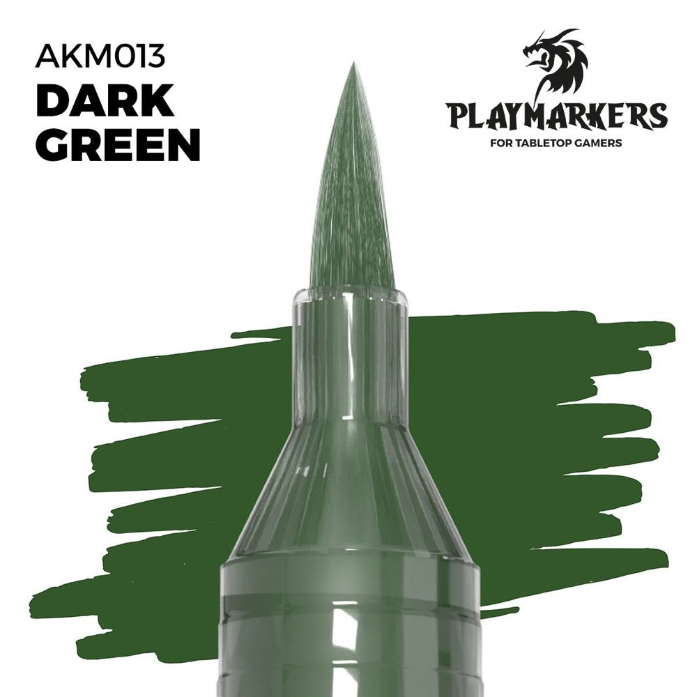 AK Interactive AKM013 Acrylic PlayMarker Dark Green