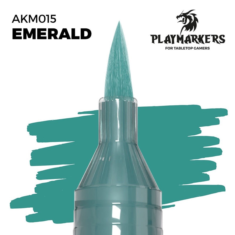 AK Interactive AKM015 Acrylic PlayMarker Emerald