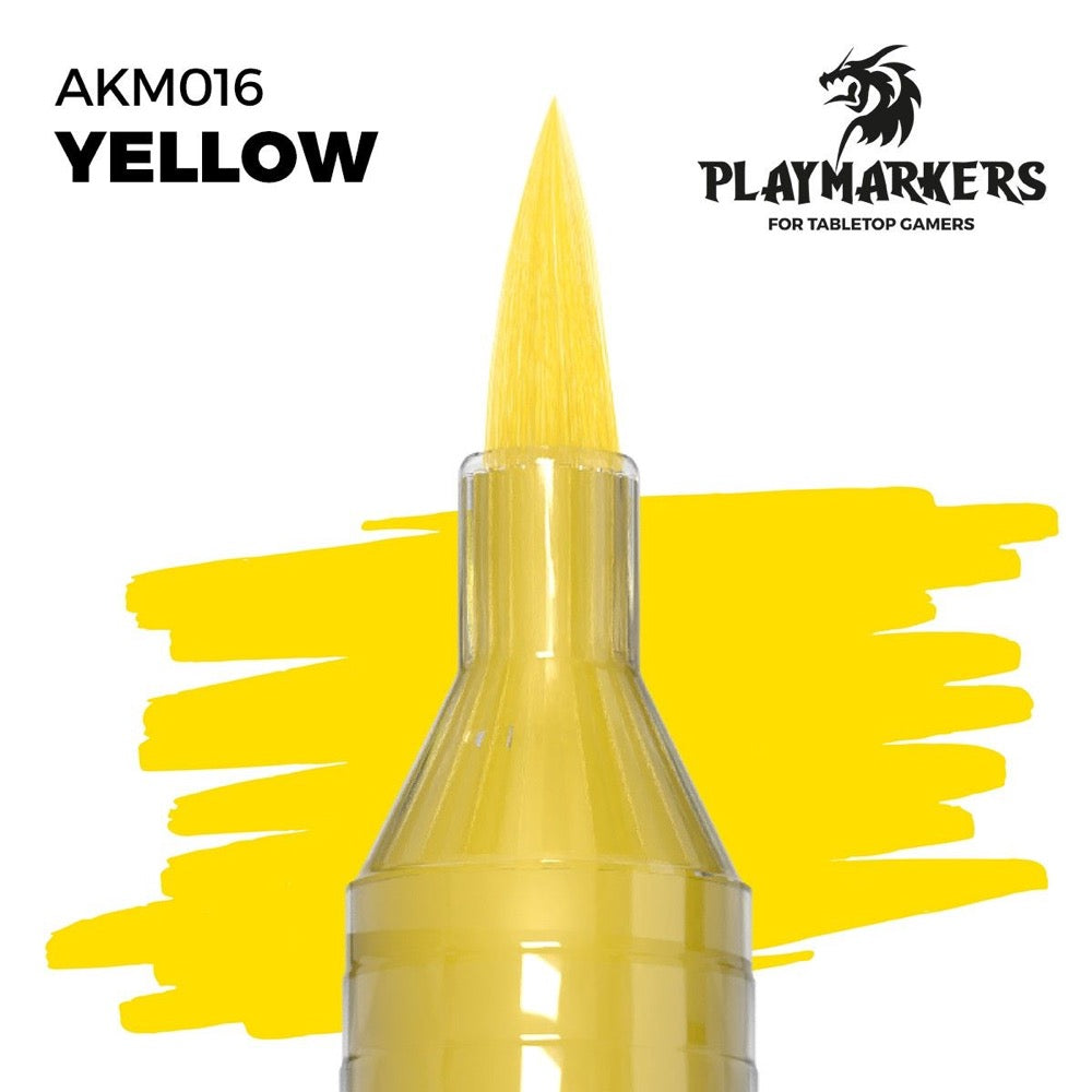 AK Interactive Playmarkers Yellow Acrylic Paint Marker