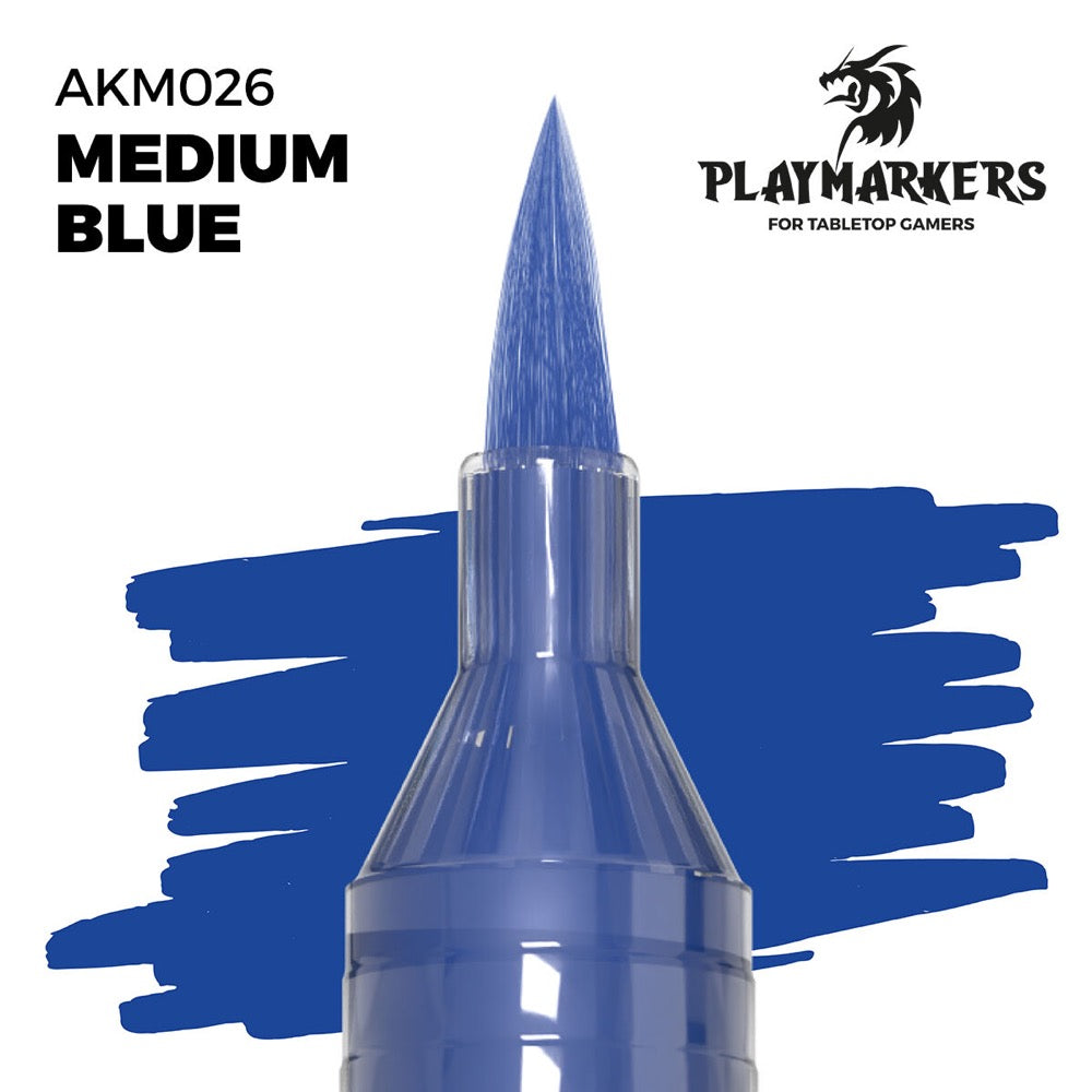 AK Interactive AKM026 Acrylic PlayMarker Medium Blue