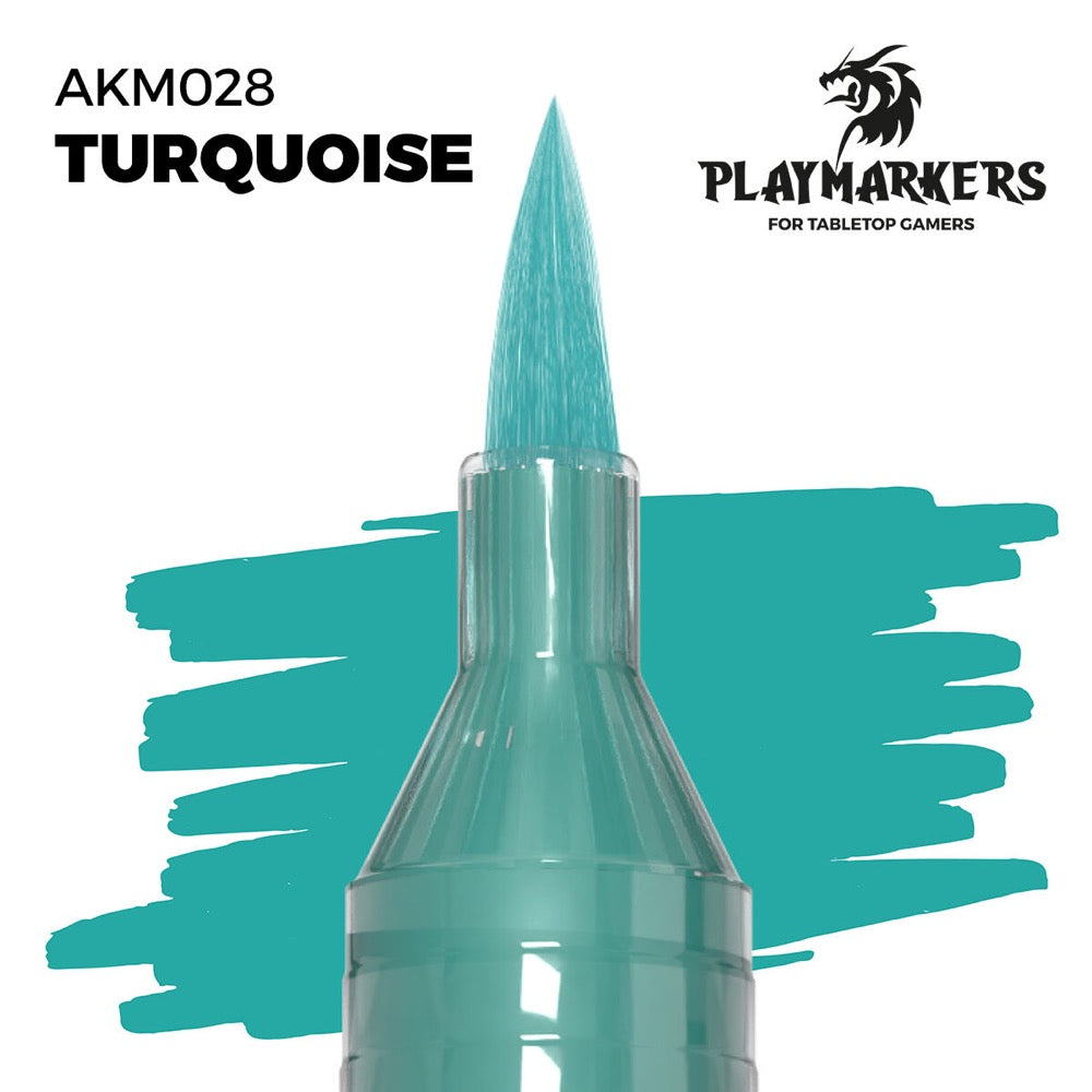 AK Interactive AKM028 Acrylic PlayMarker Turquoise