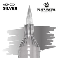 AK Interactive AKM030 Acrylic PlayMarker Silver