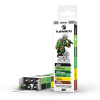 AK Interactive Playmarkers Set Orcs & Goblins (6 Colours)