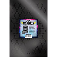 AK Interactive Magnets for Bases Round 28.5mm Pack of 55