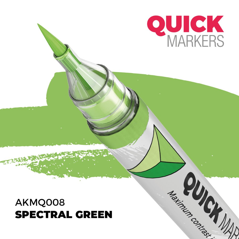 AK Interactive MQ008 Quick Marker Spectral Green