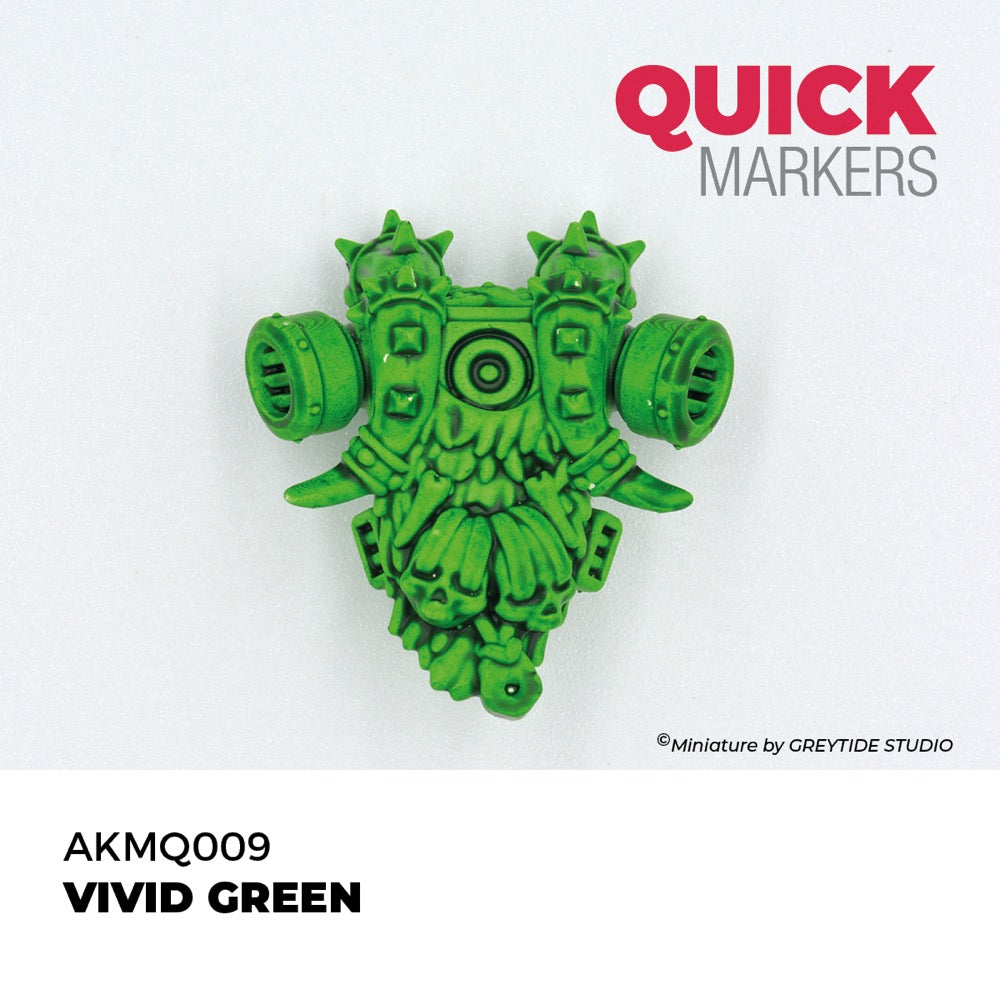 AK Interactive MQ009 Quick Marker Vivid Green
