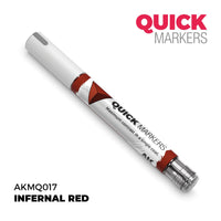 AK Interactive MQ017 Quick Marker Infernal Red