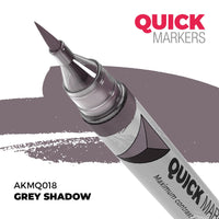 AK Interactive MQ018 Quick Marker Grey Shadow