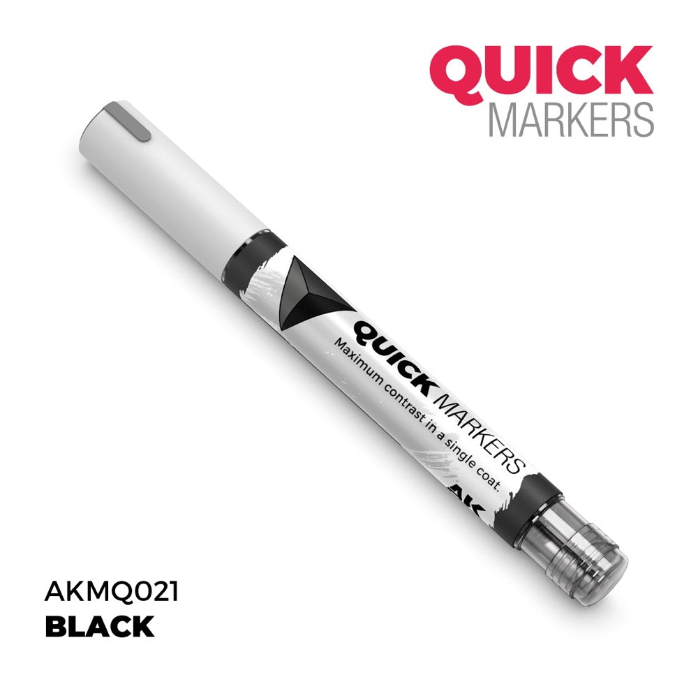 AK Interactive MQ021 Quick Marker Black