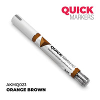 AK Interactive MQ023 Quick Marker Orange Brown