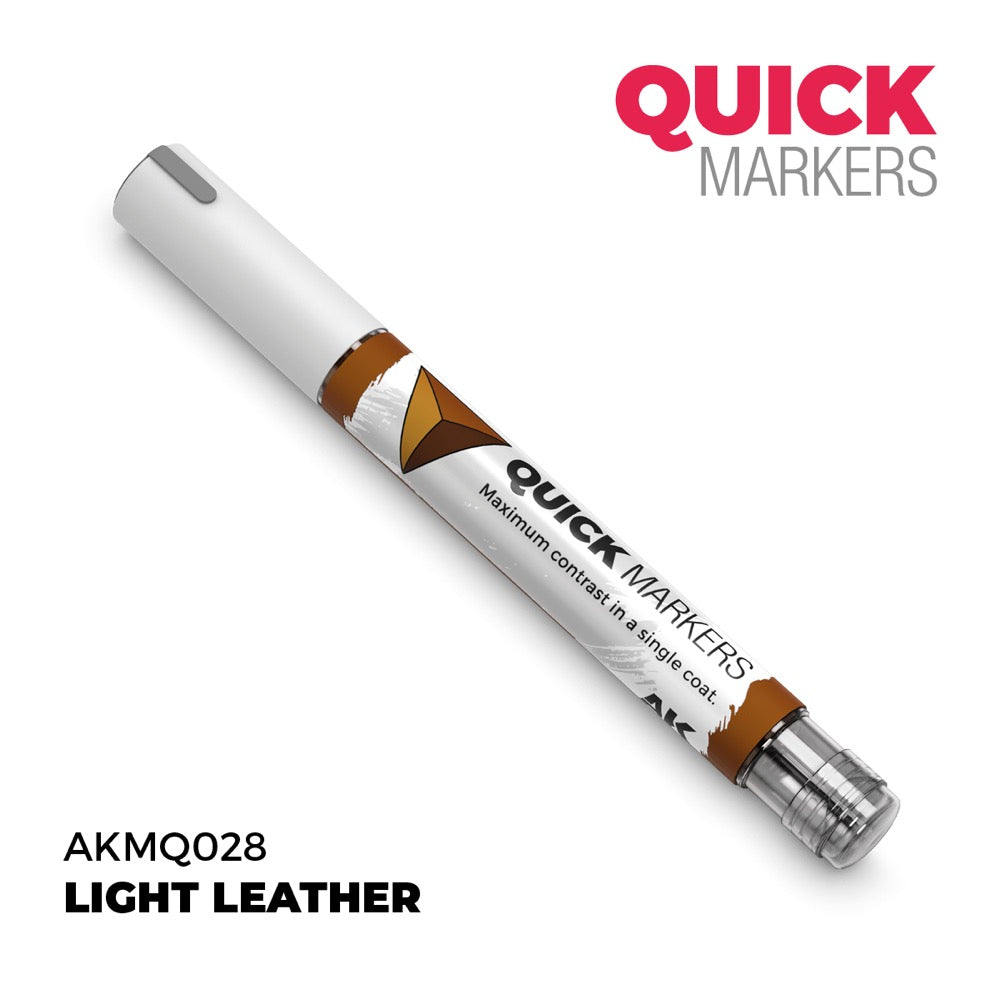AK Interactive MQ028 Quick Marker Light Leather