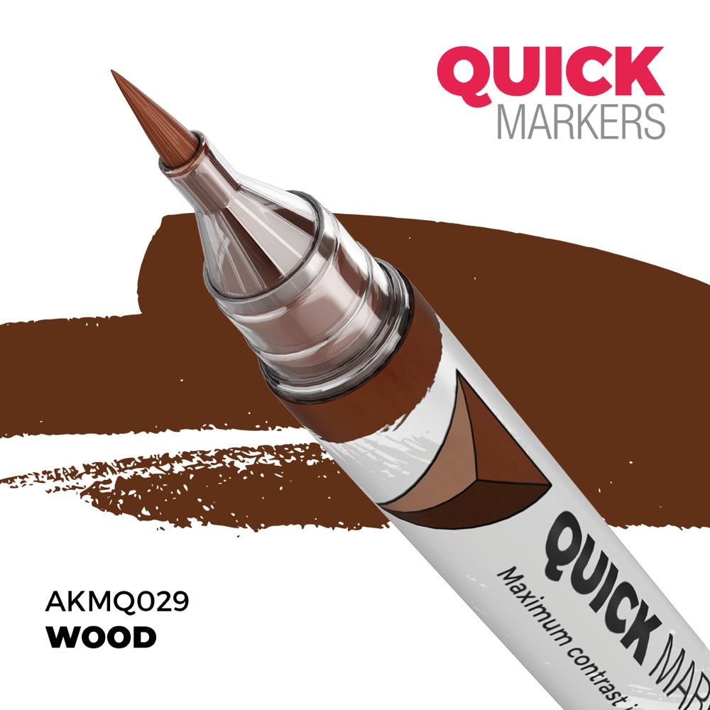 AK Interactive MQ029 Quick Marker Wood