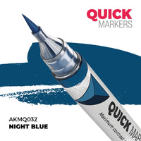 AK Interactive MQ032 Quick Marker Night Blue