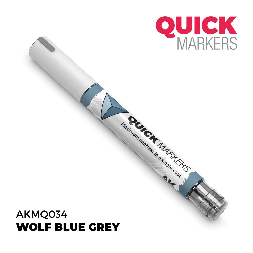 AK Interactive MQ034 Quick Marker Wolf Blue Grey