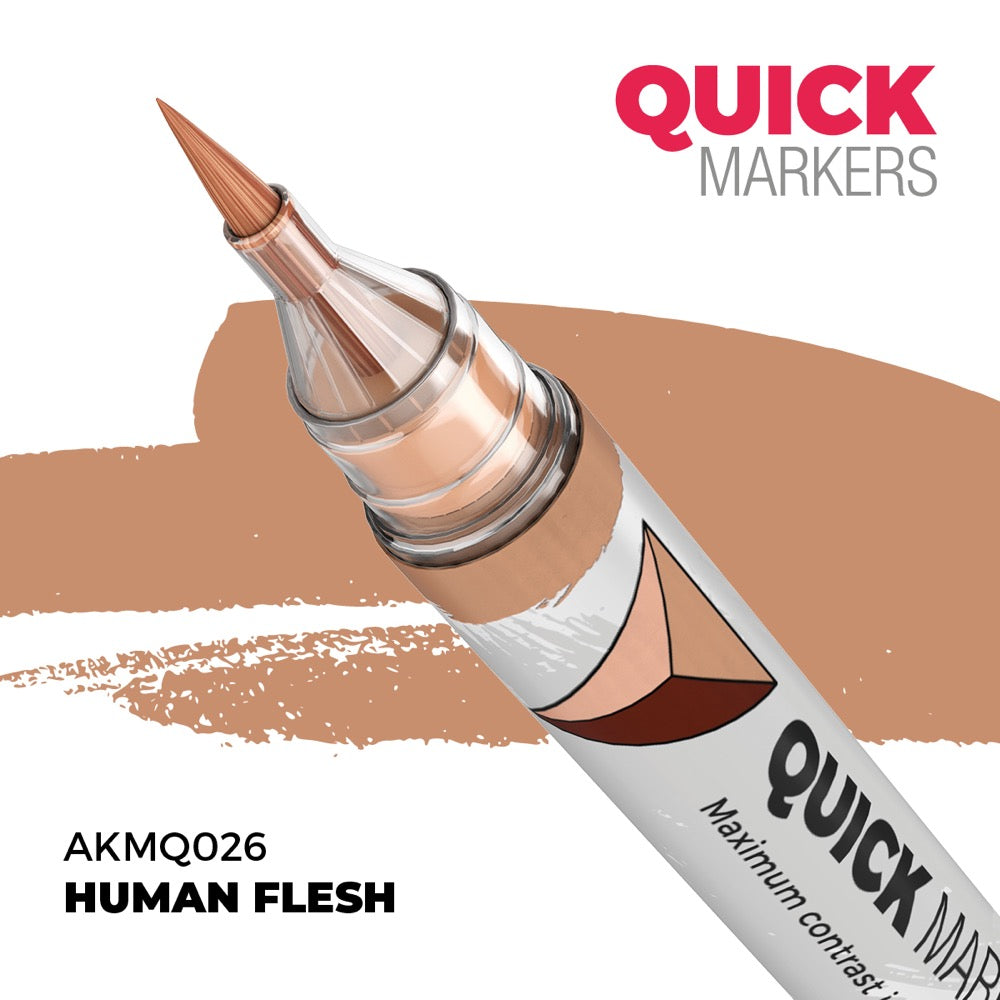 AK Interactive MQ101 Quick Marker Set Elves 5 Colour Set