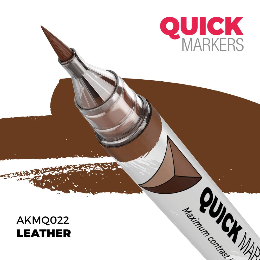 AK Interactive MQ103 Quick Marker Set Humans 5 Colour Set