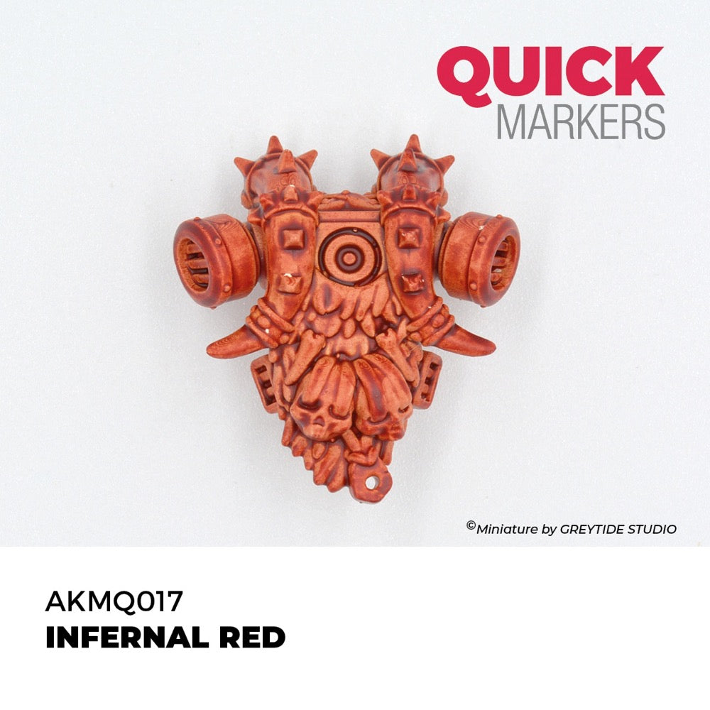 AK Interactive MQ106 Quick Marker Set Orcs 5 Colour Set