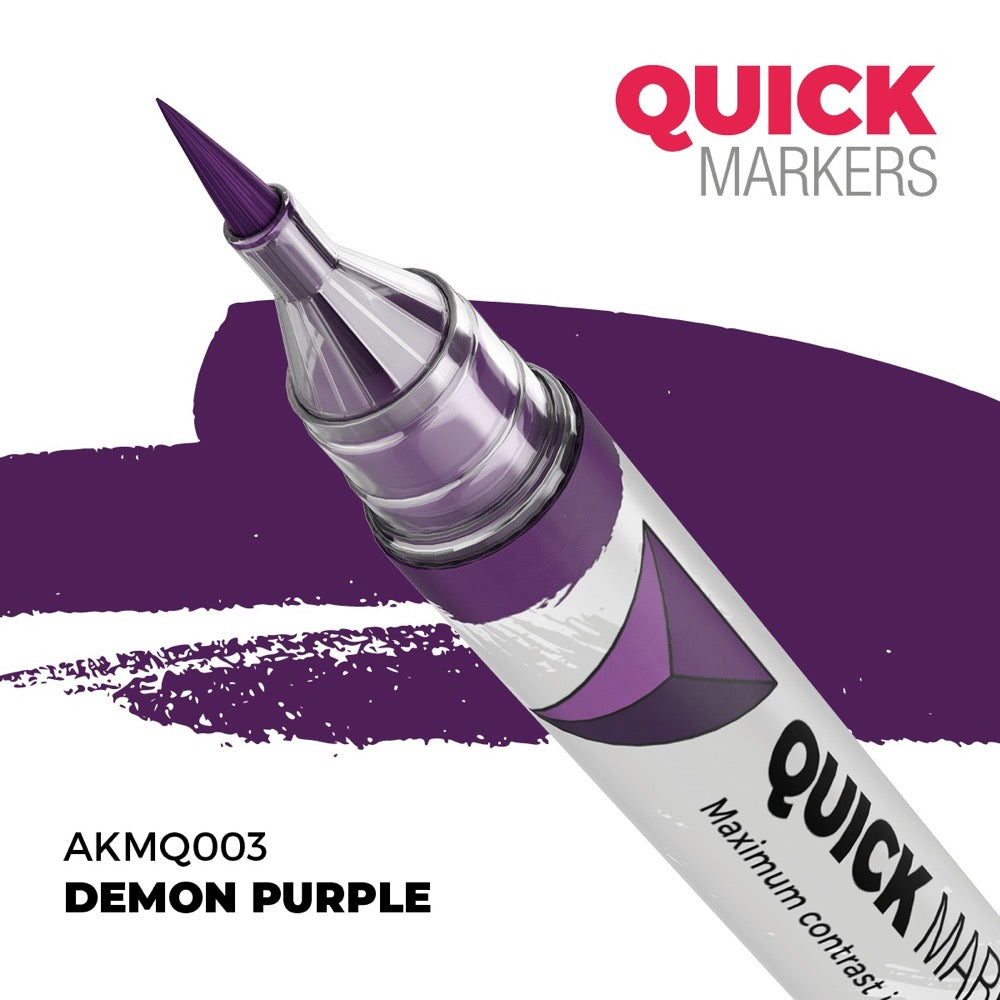 AK Interactive MQ109 Quick Marker Set Dragons & Beasts 5 Colour Set