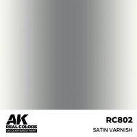 AK Interactive RC802 Real Colors Satin Varnish 17ml Lacquer Paint