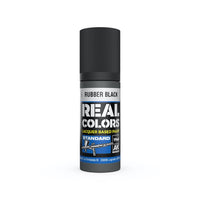 AK Interactive RC805 Real Colors Rubber Black 17ml Lacquer Paint