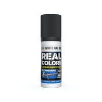 AK Interactive RC806 Real Colors Flat White RAL 9003 17ml Lacquer Paint