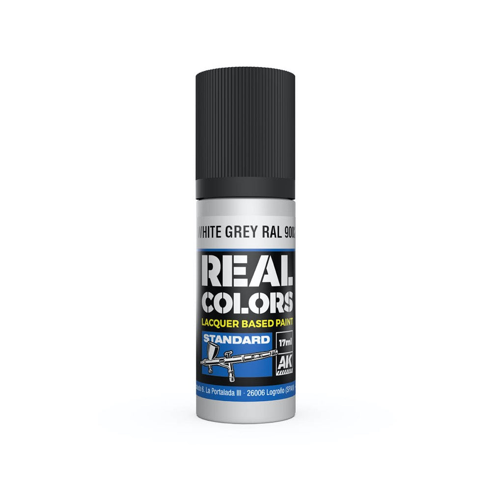 AK Interactive RC809 Real Colors White Grey RAL 9002 17ml Lacquer Paint