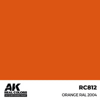 AK Interactive RC812 Real Colors Orange RAL 2004 17ml Lacquer Paint