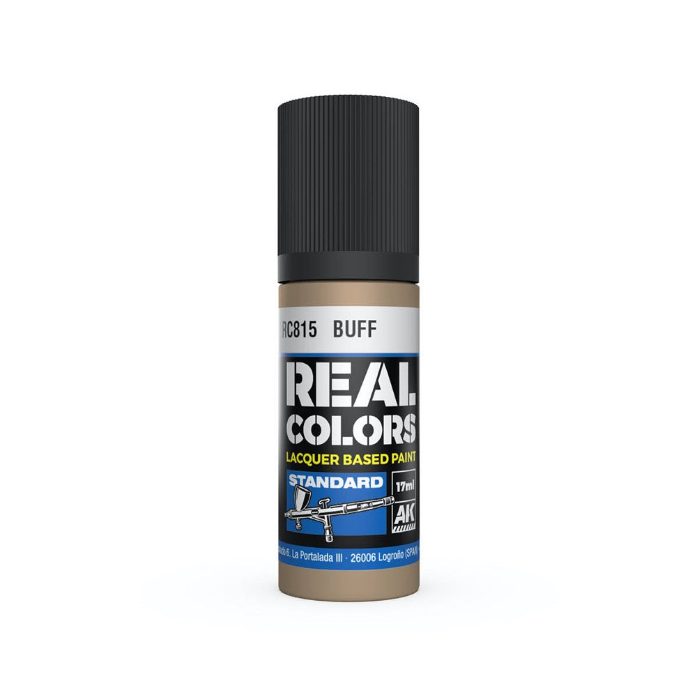 AK Interactive RC815 Real Colors Buff 17ml Lacquer Paint