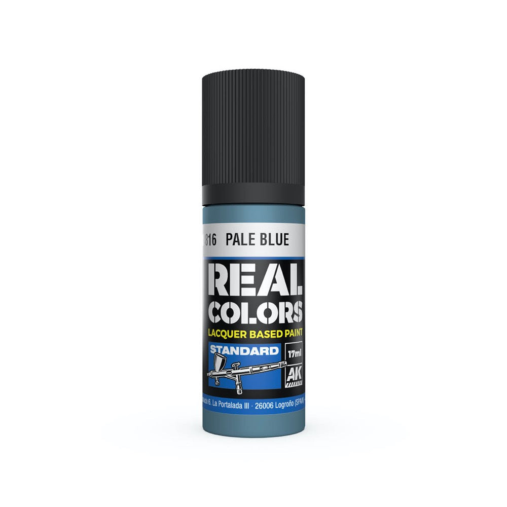 AK Interactive RC816 Real Colors Pale Blue 17ml Lacquer Paint