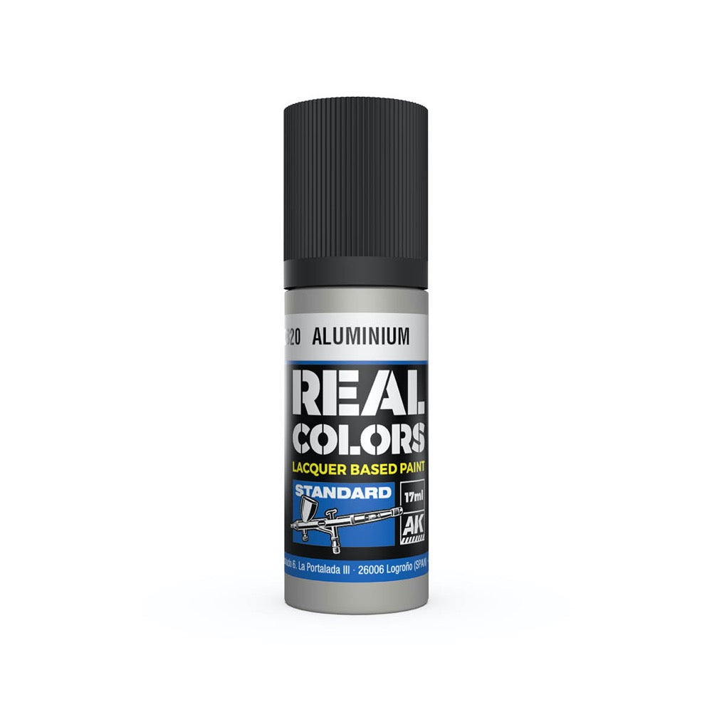 AK Interactive RC820 Real Colors Aluminium 17ml Lacquer Paint