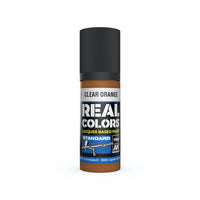AK Interactive RC824 Real Colors Clear Orange 17ml Lacquer Paint
