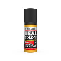 AK Interactive RC831 Real Colors Fork Gold 17ml Lacquer Paint