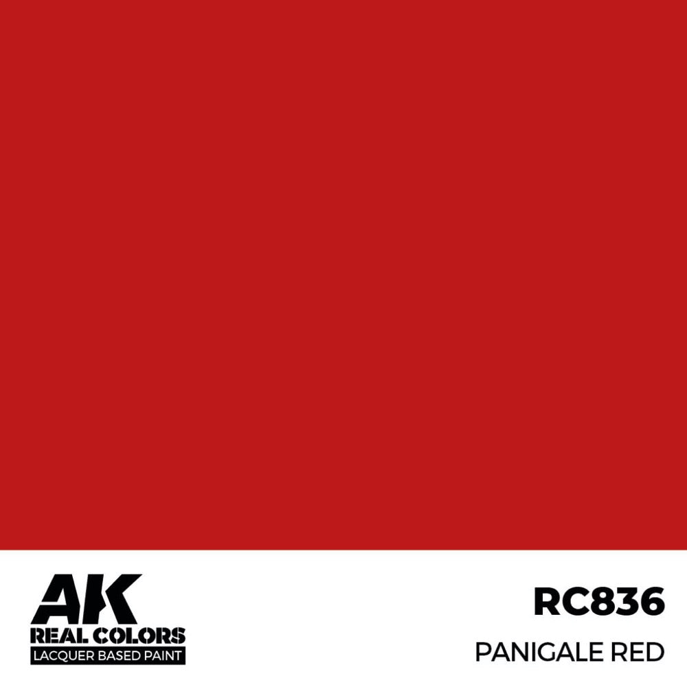 AK Interactive RC836 Real Colors Panigale Red 17ml Lacquer Paint