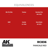 AK Interactive RC836 Real Colors Panigale Red 17ml Lacquer Paint