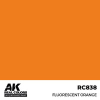 AK Interactive RC838 Real Colors Fluorescent Orange 17ml Lacquer Paint