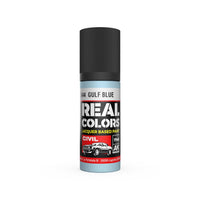 AK Interactive RC844 Real Colors GULF Blue 17ml Lacquer Paint