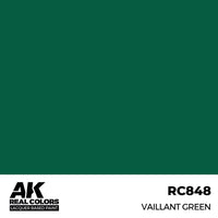 AK Interactive RC848 Real Colors Vaillant Green 17ml Lacquer Paint