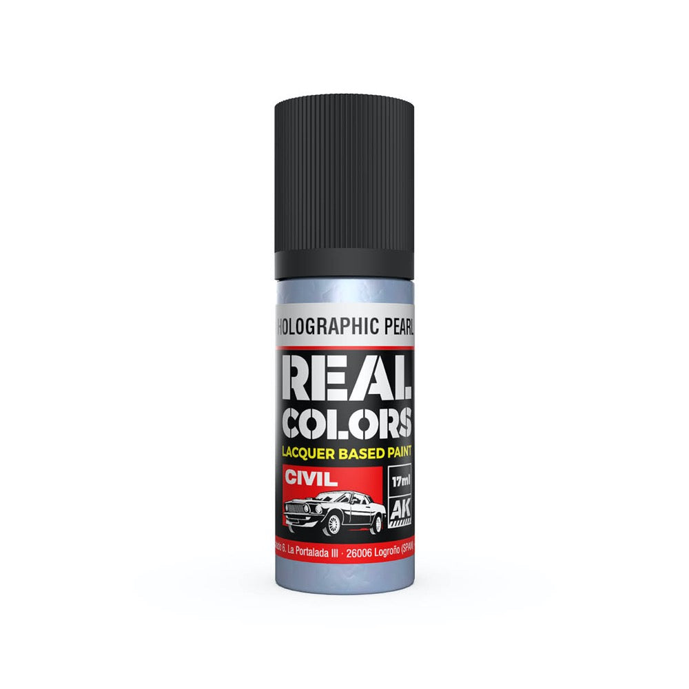 AK Interactive RC850 Real Colors Holographic Pearl 17ml Lacquer Paint