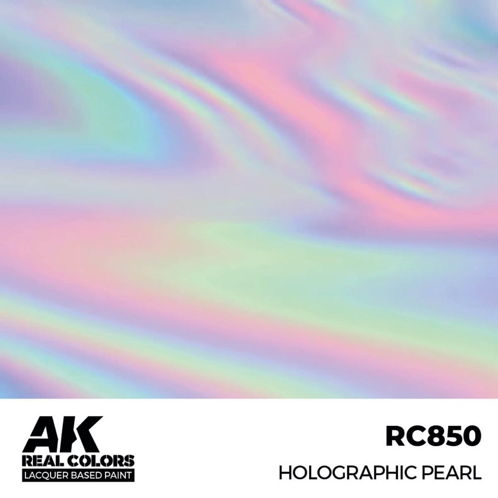 AK Interactive RC850 Real Colors Holographic Pearl 17ml Lacquer Paint