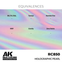 AK Interactive RC850 Real Colors Holographic Pearl 17ml Lacquer Paint