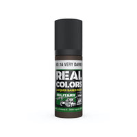 AK Interactive RC873 Real Colors S.C.C. No.1A Very Dark Brown 17ml Lacquer Paint
