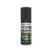 AK Interactive RC888 Real Colors NATO Black 17ml Lacquer Paint