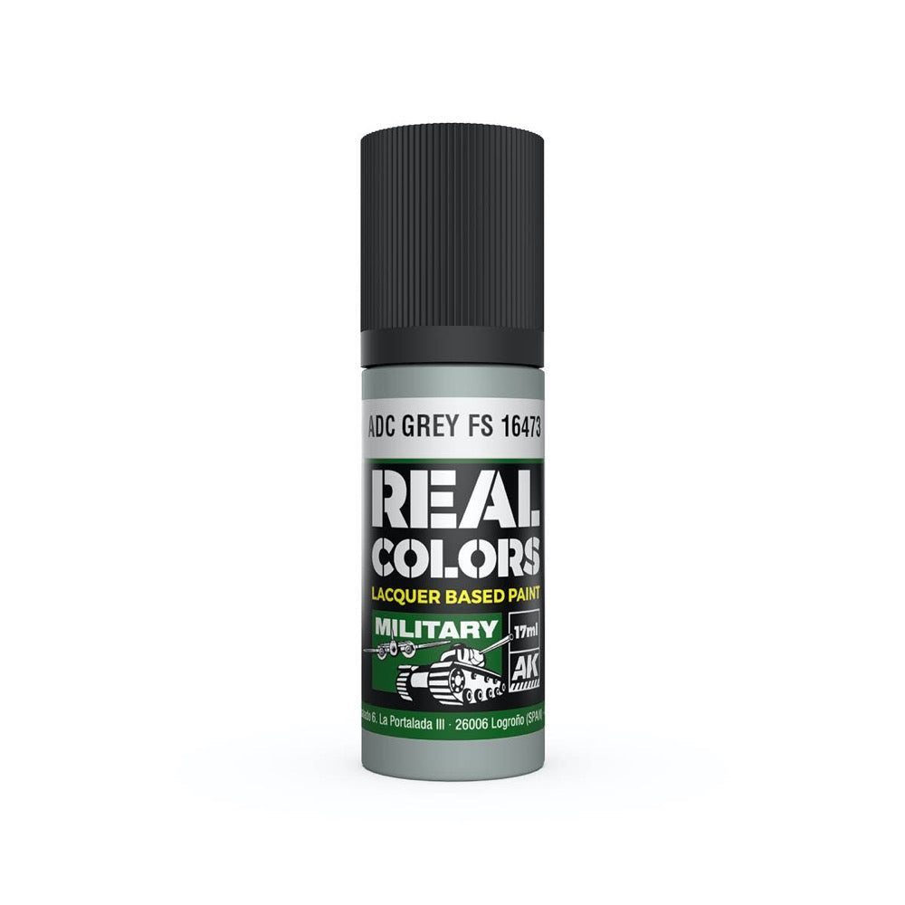 AK Interactive RC890 Real Colors ADC Grey FS 16473 17ml Lacquer Paint
