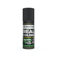 AK Interactive RC901 Real Colors Olive Drab FS 34087 17ml Lacquer Paint