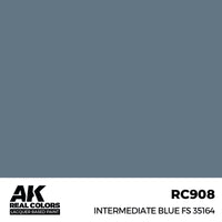 AK Interactive RC908 Real Colors Intermediate Blue FS 35164 17ml Lacquer Paint