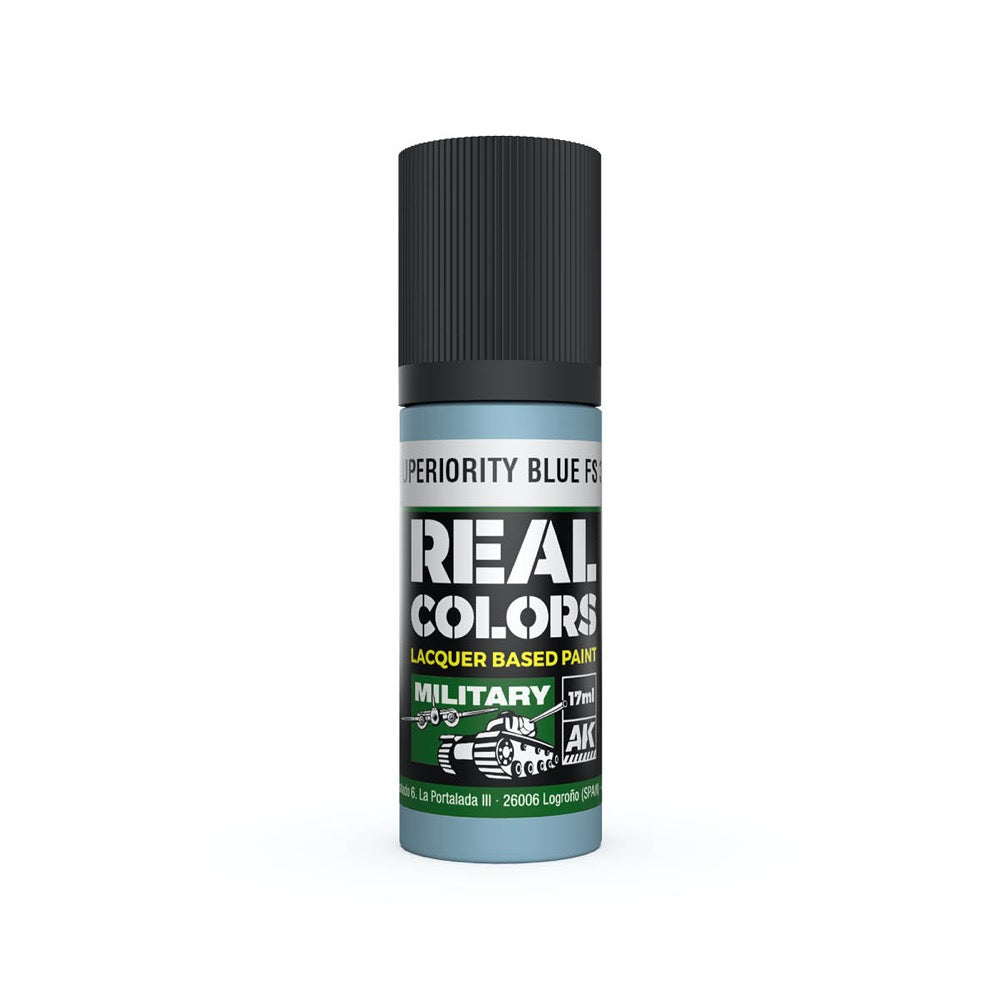 AK Interactive RC910 Real Colors Air Superiority Blue FS 35450 17ml Lacquer Paint