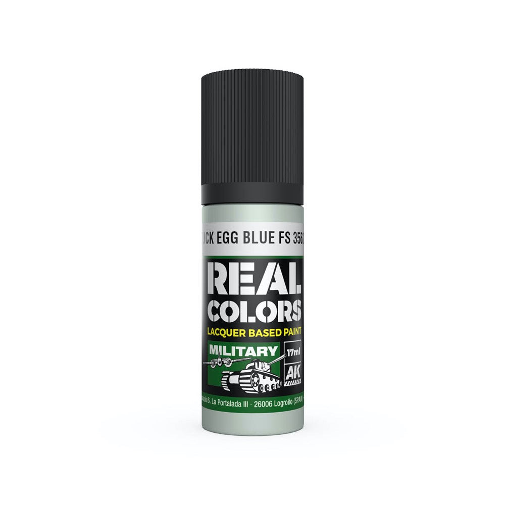 AK Interactive RC911 Real Colors Duck Egg Blue FS 35622 17ml Lacquer Paint