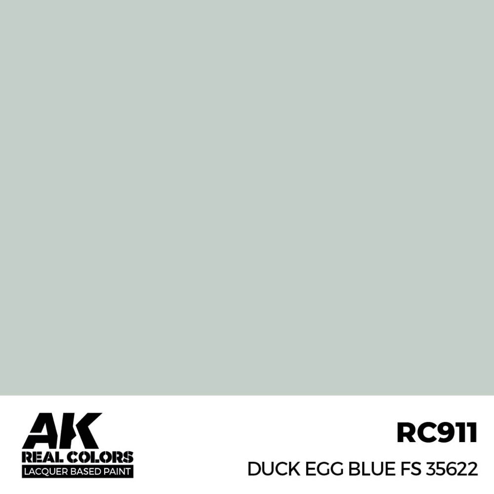 AK Interactive RC911 Real Colors Duck Egg Blue FS 35622 17ml Lacquer Paint