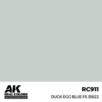 AK Interactive RC911 Real Colors Duck Egg Blue FS 35622 17ml Lacquer Paint